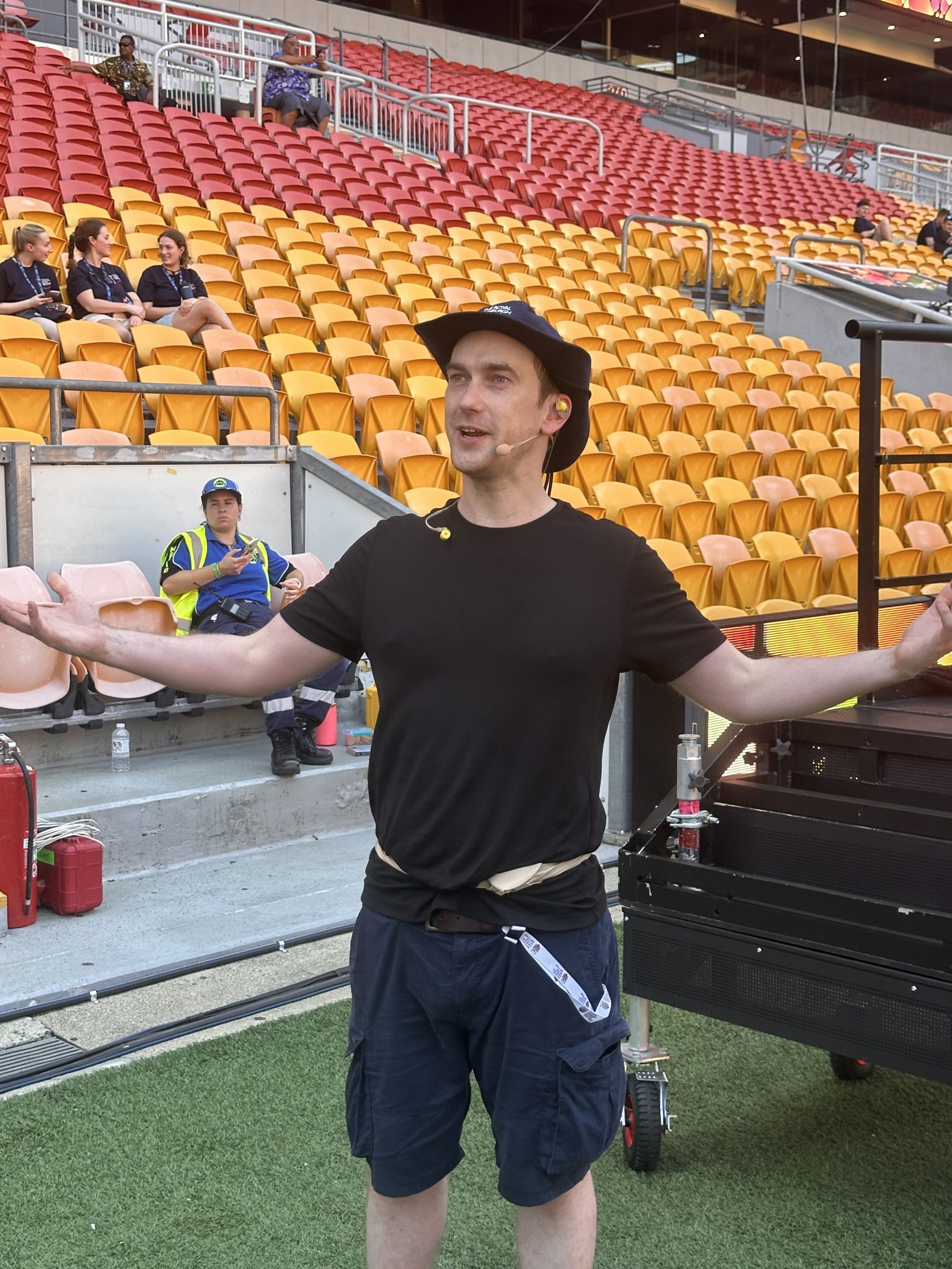 Terance Rae Brisbane Is Painted Tartan As The Royal Edinburgh Military Tattoo Makes ...