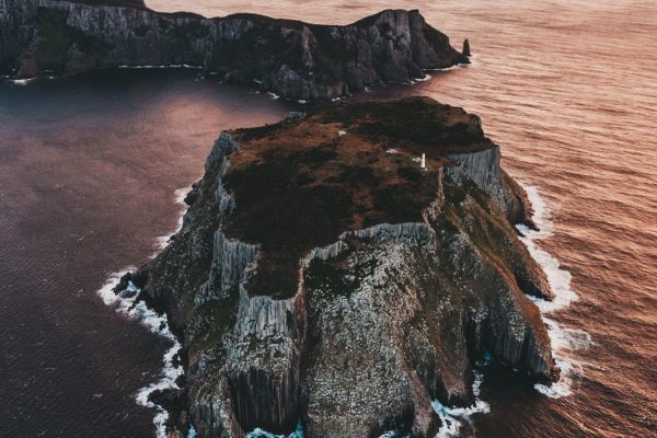 Tasman Island, located just off the south-eastern coast of Tasmania, is one of Australia's most significant seabird islands with fairy prions, sooty shearwaters and short-tailed shearwaters being the main breeding species.